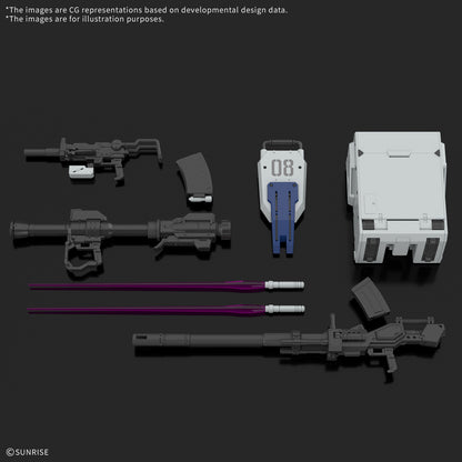 RG Gundam Ground Type "Mobile Suit Gundam: The 08th MS Team" - Bandai Hobby 1/144 Scale Real Grade Model Kit