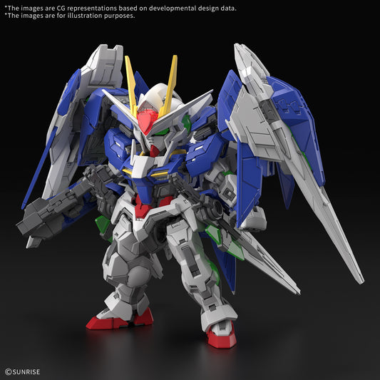 MGSD 00 RAISER "Mobile Suit Gundam 00" | Bandai Hobby Master Grade SD Model Kit