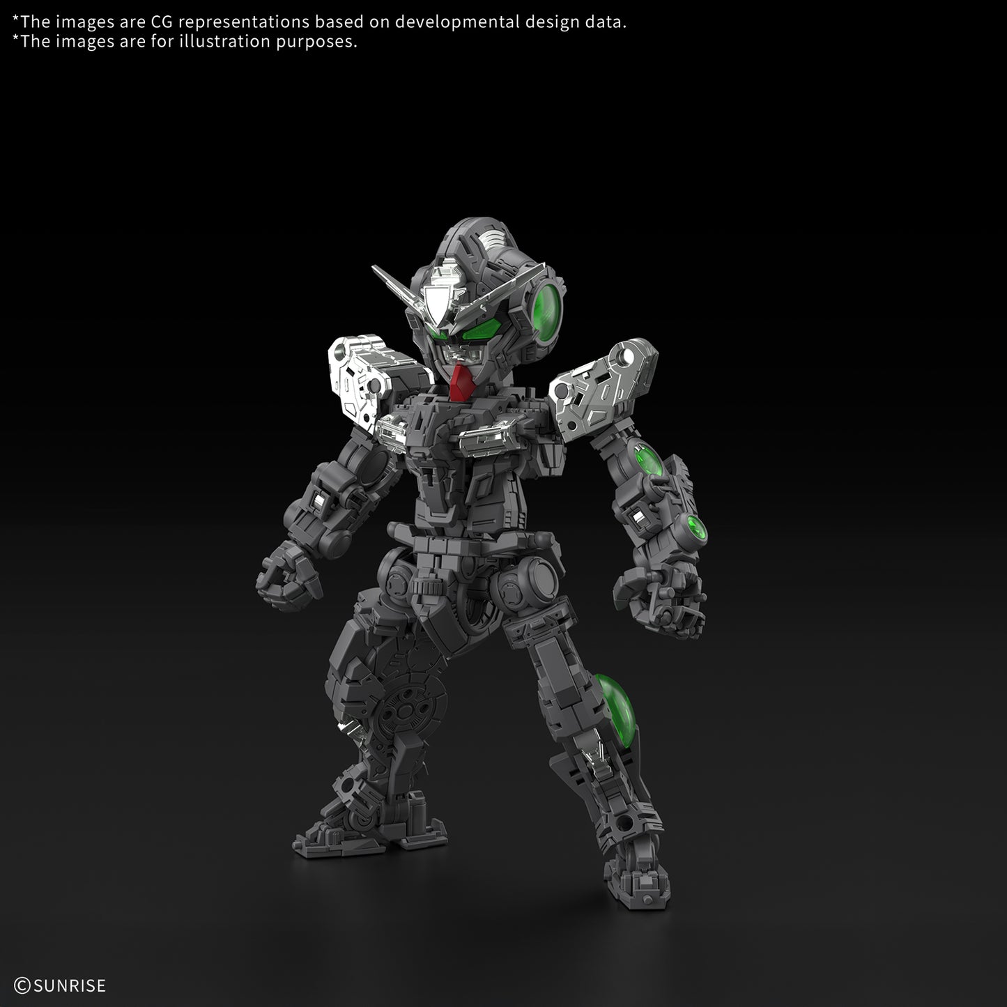 MGSD 00 RAISER "Mobile Suit Gundam 00" | Bandai Hobby Master Grade SD Model Kit