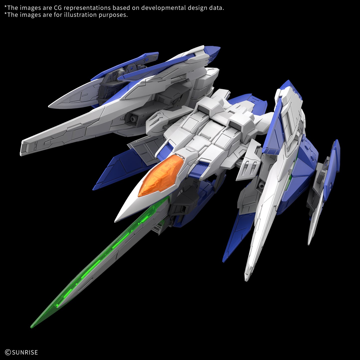MGSD 00 RAISER "Mobile Suit Gundam 00" | Bandai Hobby Master Grade SD Model Kit