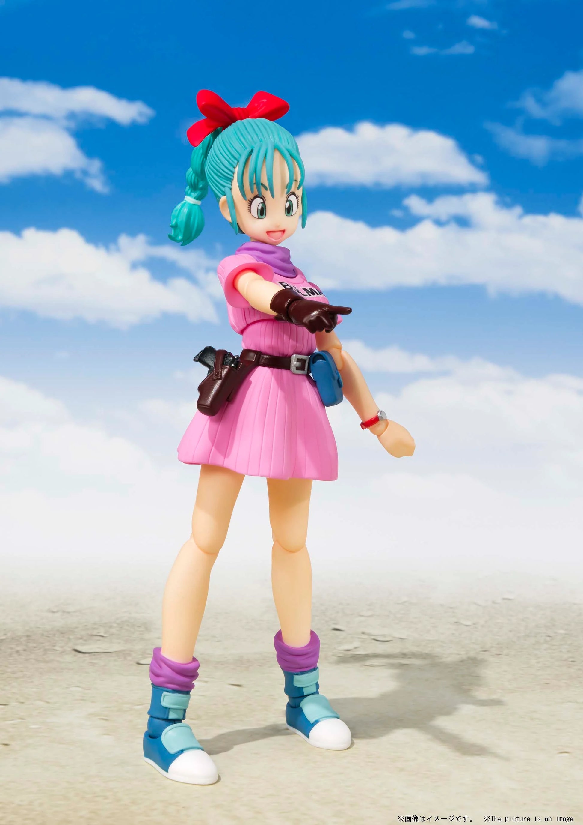 S.H.Figuarts Bulma -Adventure Begins- (Re-issue) pointing
