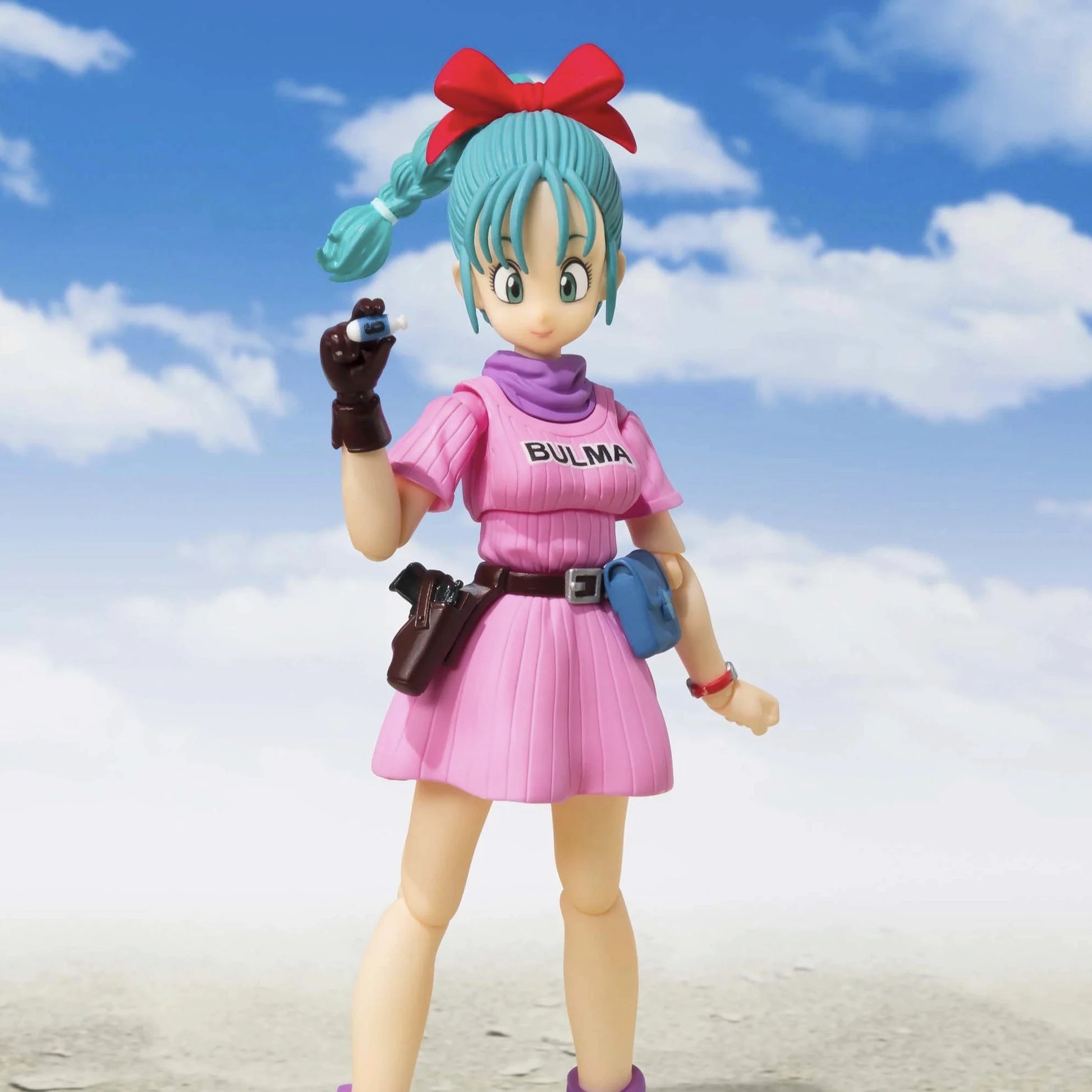 S.H.Figuarts Bulma -Adventure Begins- (Re-issue) standing
