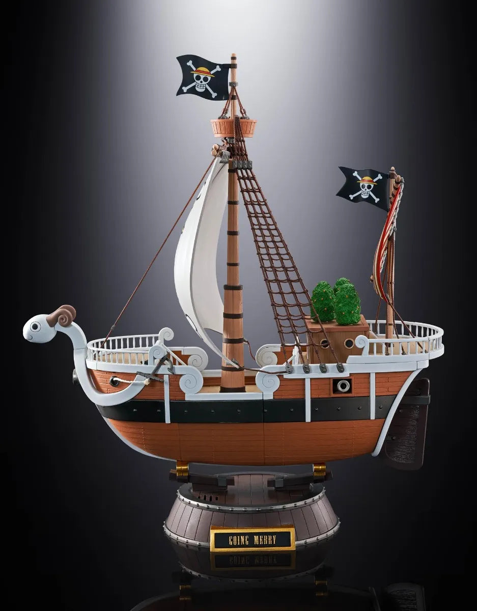 Chogokin Going Merry - One Piece - Animation 25th Anniversary Memorial Edition - "One Piece", TAMASHII NATIONS Chogokin side view