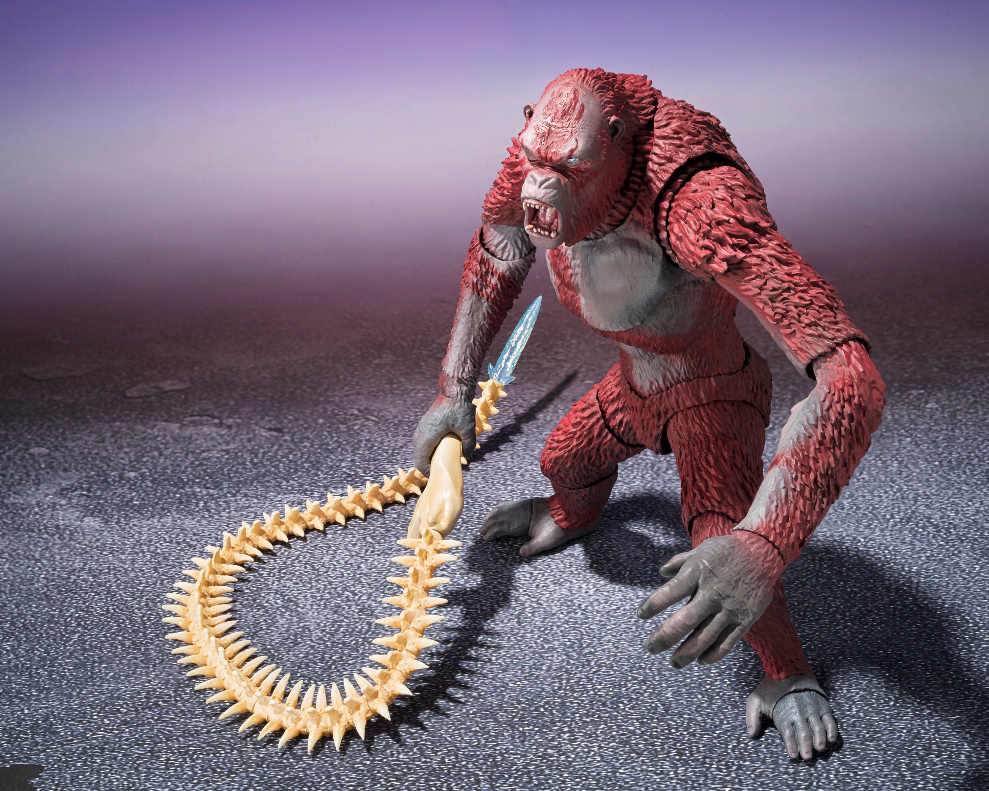 SKAR KING FROM GODZILLA x KONG: THE NEW EMPIRE  “GODZILLA x KONG: THE NEW EMPIRE”  TAMASHII NATIONS S.H.MonsterArts ready for battle