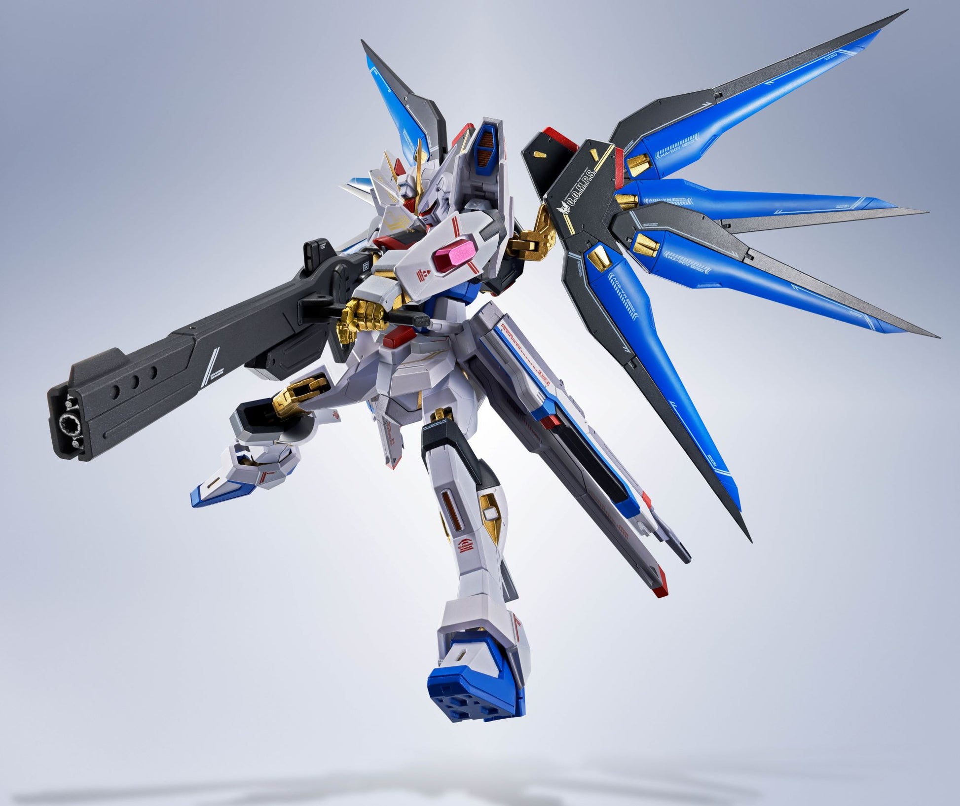 <SIDE MS> STRIKE FREEDOM GUNDAM TYPEⅡ "GUNDAM SEED FREEDOM", TAMASHII NATIONS METAL ROBOT SPIRITS holding blaster