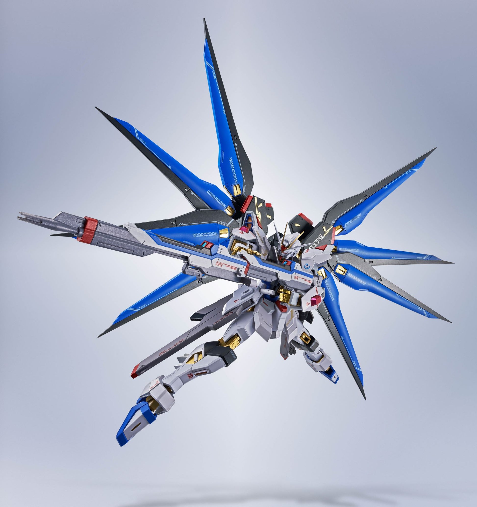 <SIDE MS> STRIKE FREEDOM GUNDAM TYPEⅡ "GUNDAM SEED FREEDOM", TAMASHII NATIONS METAL ROBOT SPIRITS holding extended blaster