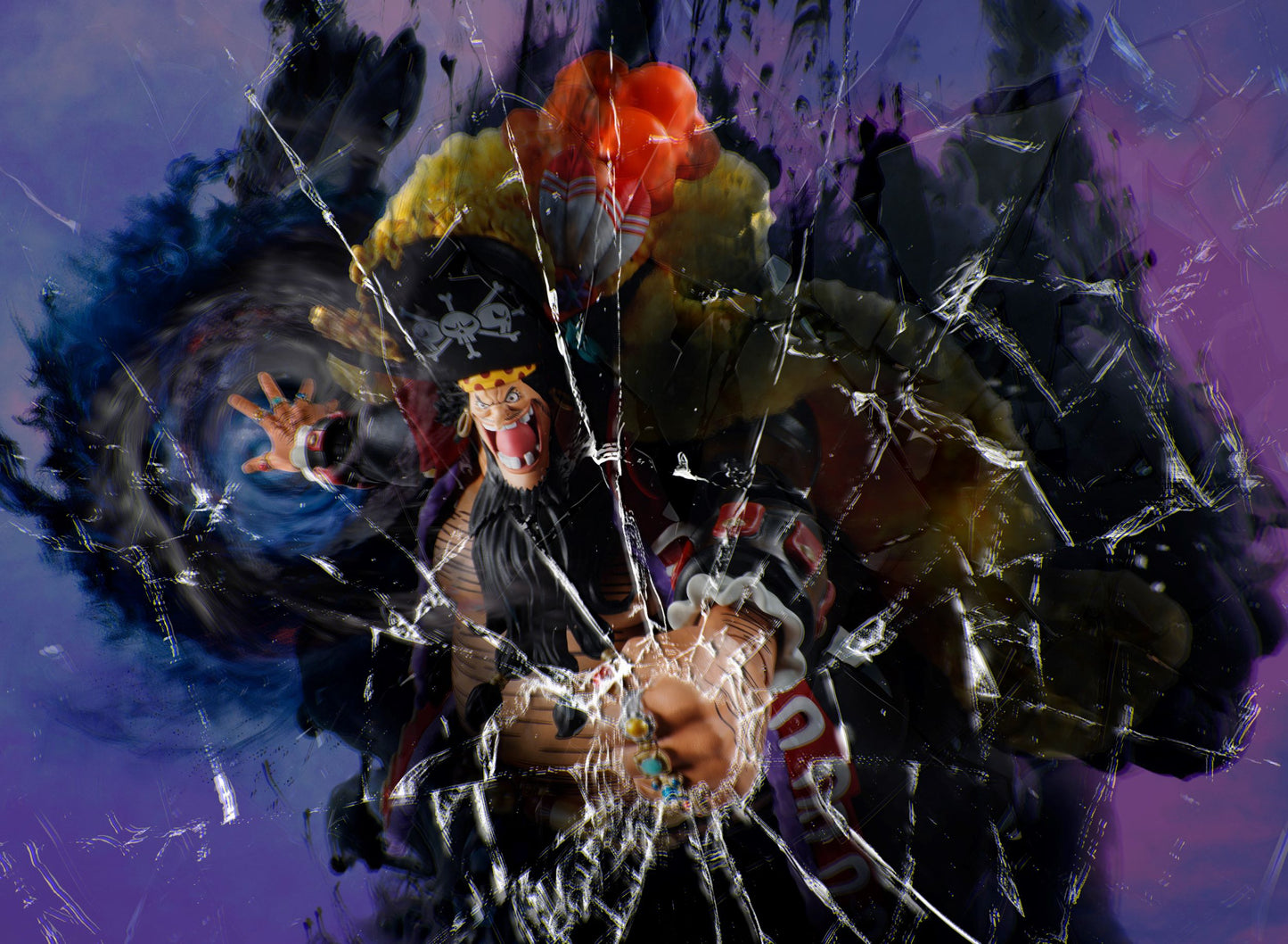 Marshall D. Teach Four Emperors "One Piece" Tamashii Nations S.H.Figuarts