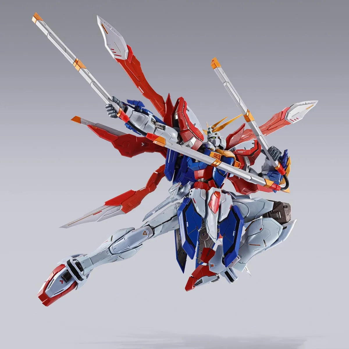Pre Order Burning Gundam (God Gundam) & Burning Gundam Second Version "Mobile Fighter G Gundam" - Tamashii Nations Metal Build