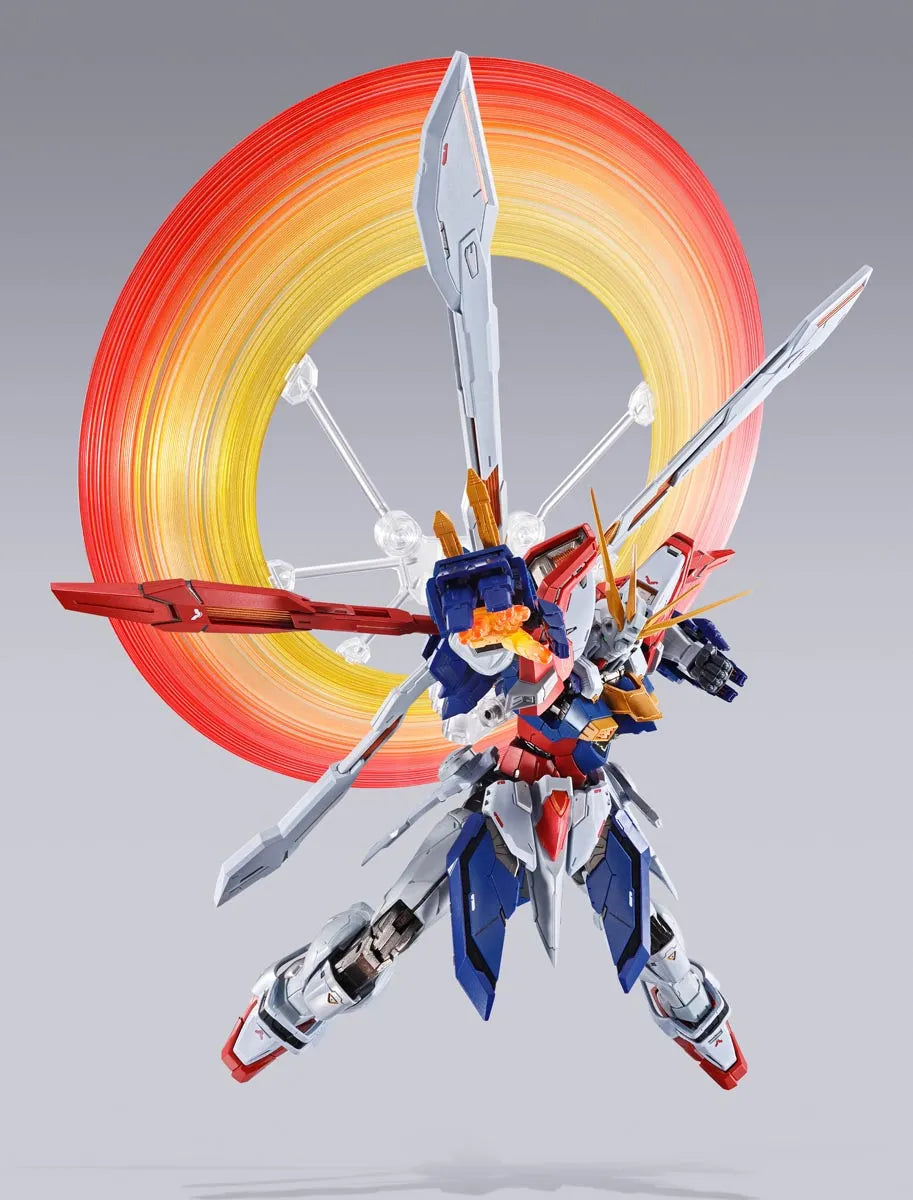 Pre Order Burning Gundam (God Gundam) & Burning Gundam Second Version "Mobile Fighter G Gundam" - Tamashii Nations Metal Build