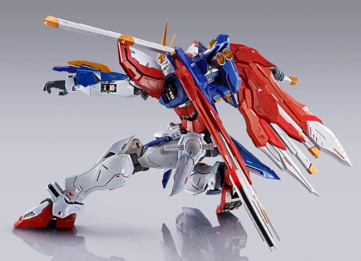 Pre Order Burning Gundam (God Gundam) & Burning Gundam Second Version "Mobile Fighter G Gundam" - Tamashii Nations Metal Build
