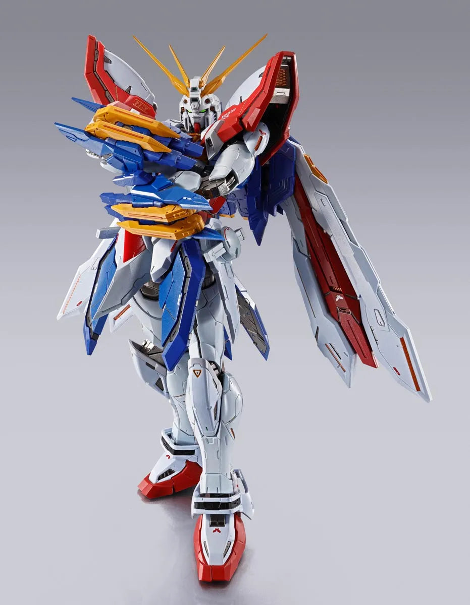 Pre Order Burning Gundam (God Gundam) & Burning Gundam Second Version "Mobile Fighter G Gundam" - Tamashii Nations Metal Build