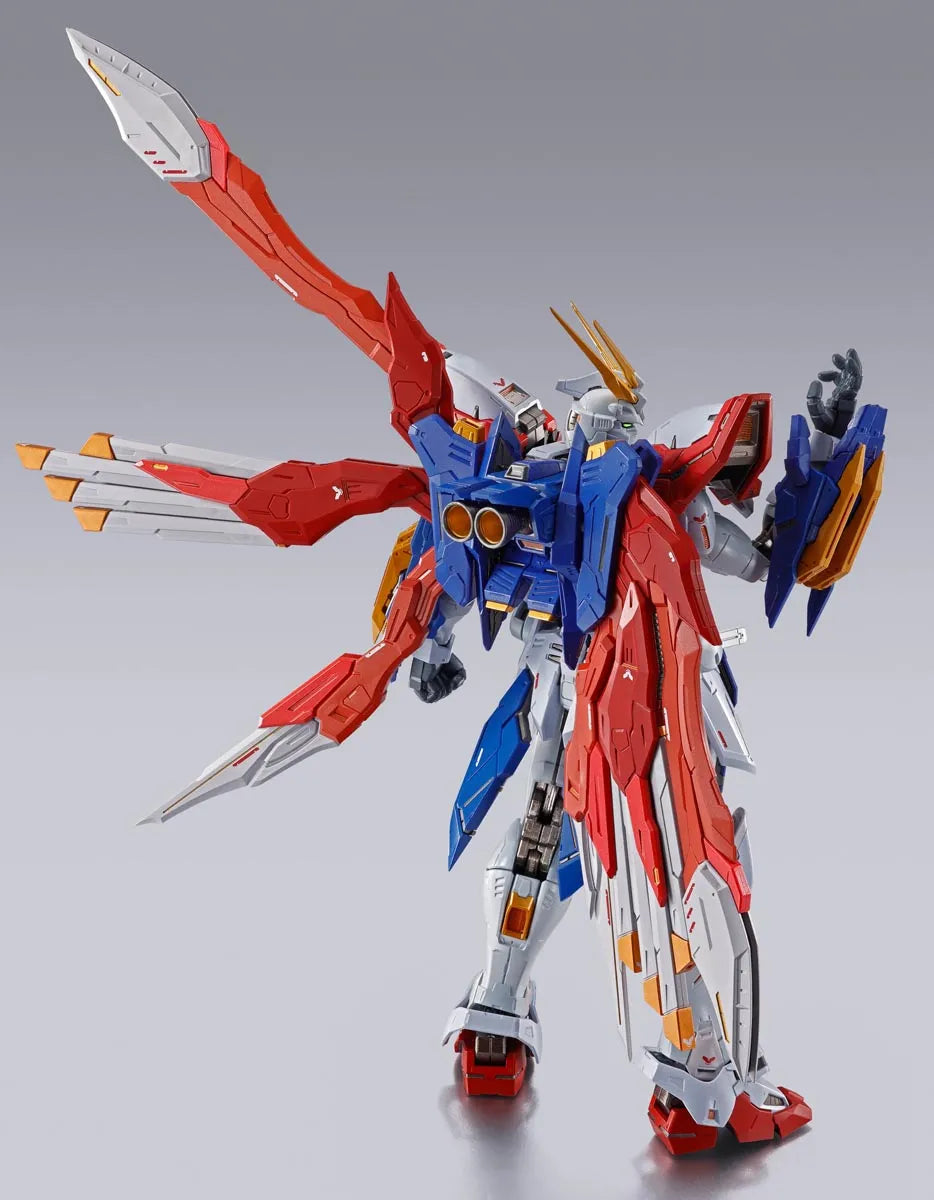Pre Order Burning Gundam (God Gundam) & Burning Gundam Second Version "Mobile Fighter G Gundam" - Tamashii Nations Metal Build