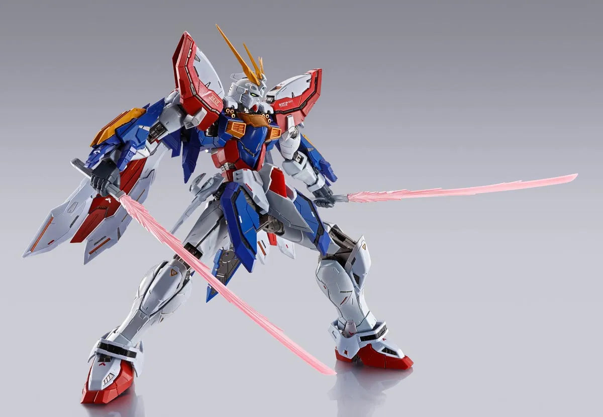 Pre Order Burning Gundam (God Gundam) & Burning Gundam Second Version "Mobile Fighter G Gundam" - Tamashii Nations Metal Build