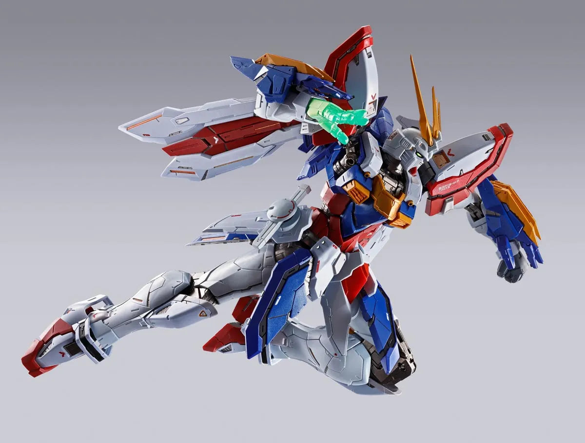 Pre Order Burning Gundam (God Gundam) & Burning Gundam Second Version "Mobile Fighter G Gundam" - Tamashii Nations Metal Build