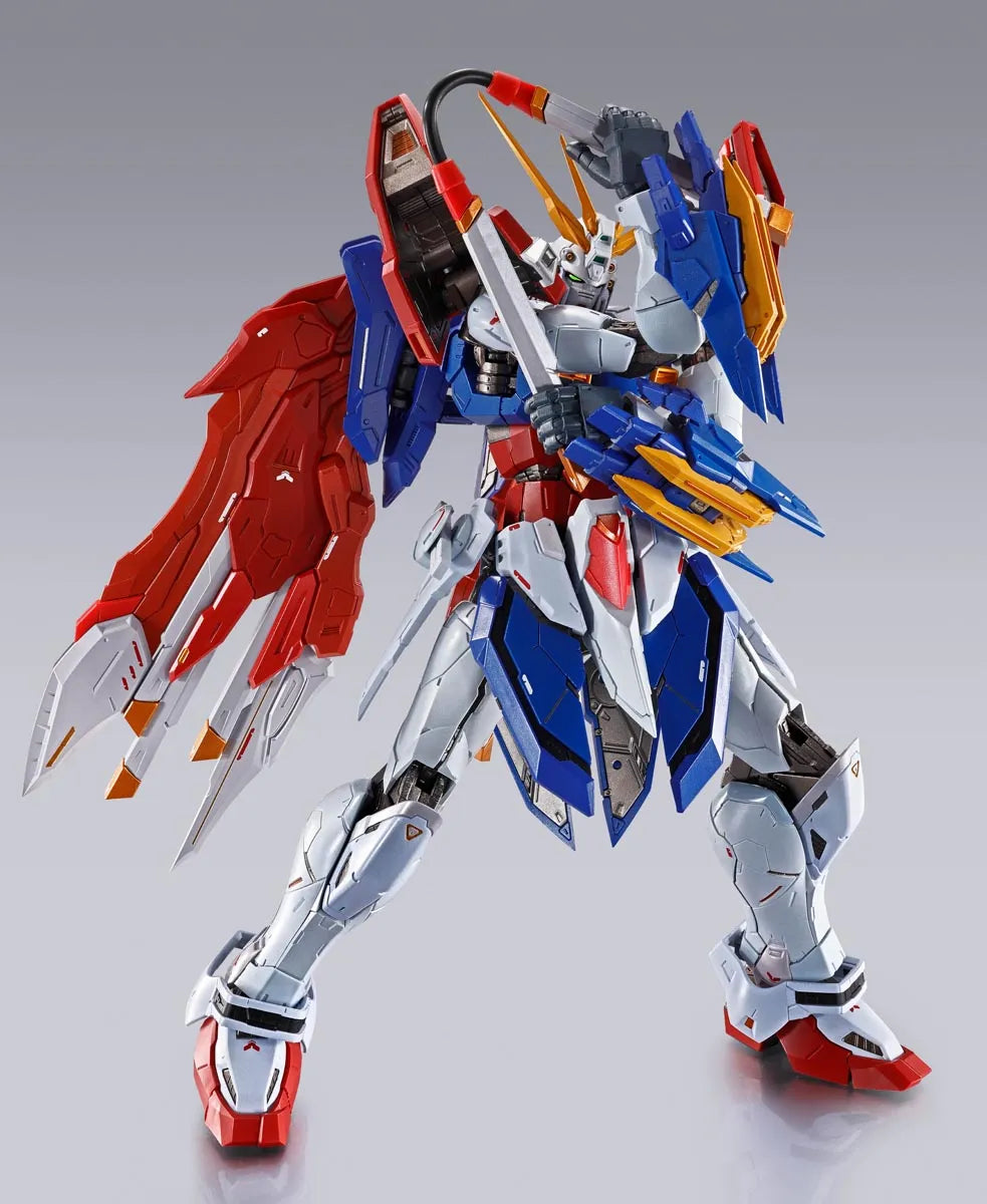 Pre Order Burning Gundam (God Gundam) & Burning Gundam Second Version "Mobile Fighter G Gundam" - Tamashii Nations Metal Build