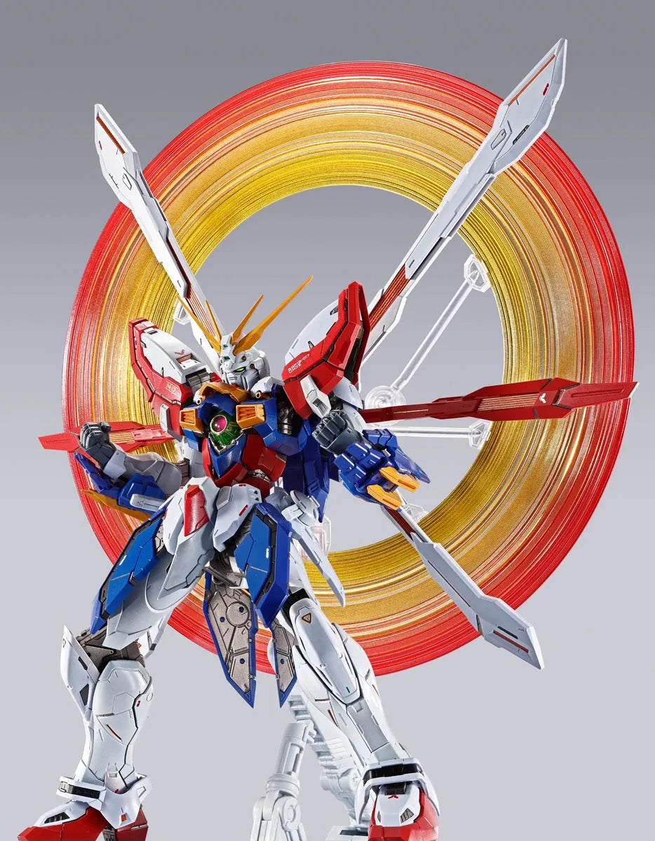 Pre Order Burning Gundam (God Gundam) & Burning Gundam Second Version "Mobile Fighter G Gundam" - Tamashii Nations Metal Build