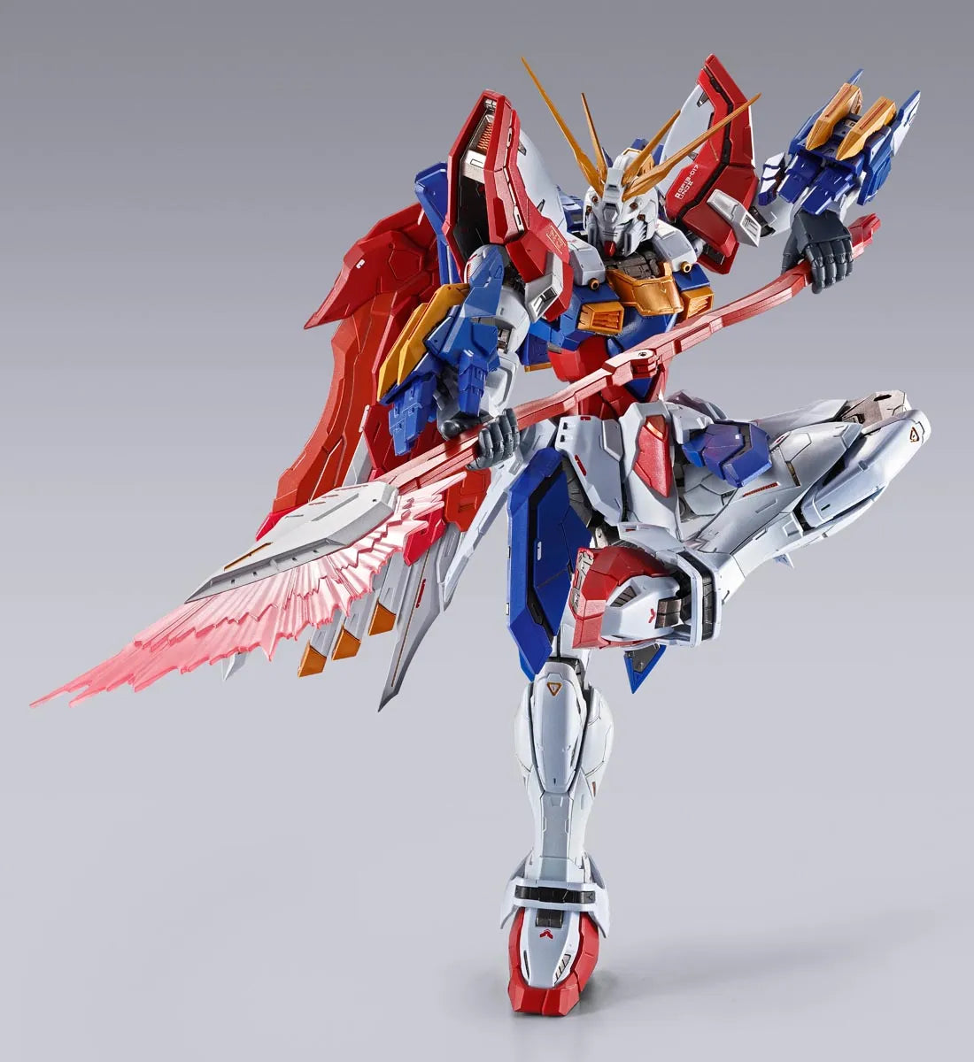 Pre Order Burning Gundam (God Gundam) & Burning Gundam Second Version "Mobile Fighter G Gundam" - Tamashii Nations Metal Build