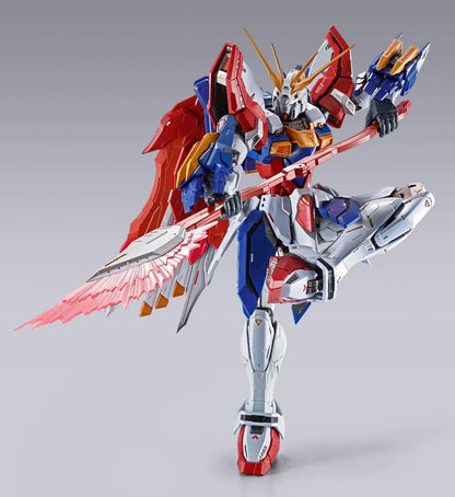 Pre Order Burning Gundam (God Gundam) & Burning Gundam Second Version "Mobile Fighter G Gundam" - Tamashii Nations Metal Build