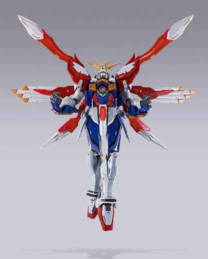Pre Order Burning Gundam (God Gundam) & Burning Gundam Second Version "Mobile Fighter G Gundam" - Tamashii Nations Metal Build