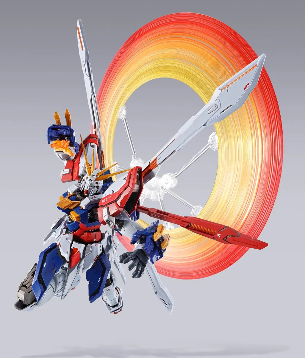 Pre Order Burning Gundam (God Gundam) & Burning Gundam Second Version "Mobile Fighter G Gundam" - Tamashii Nations Metal Build