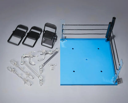 Act Ring Corner (Neutral) and Folding Chair Set for S.H.Figuarts - Tamashii Nations Tamashii Stage