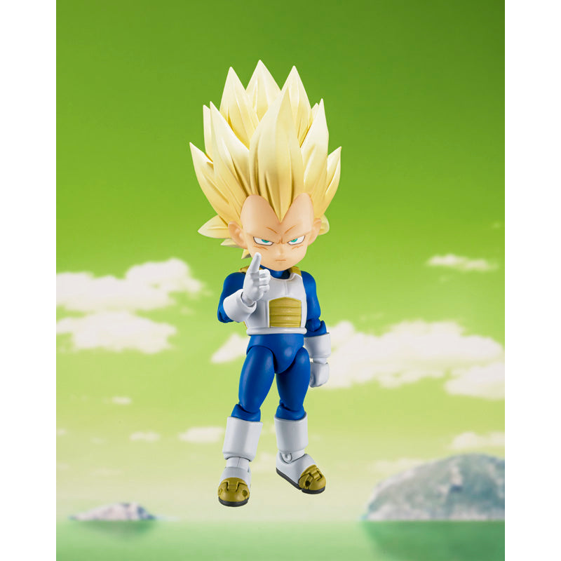 S.H.Figuarts Super Saiyan 3 Vegeta (Mini) Daima "Dragon Ball Daima" | Bandai Tamashii Nations