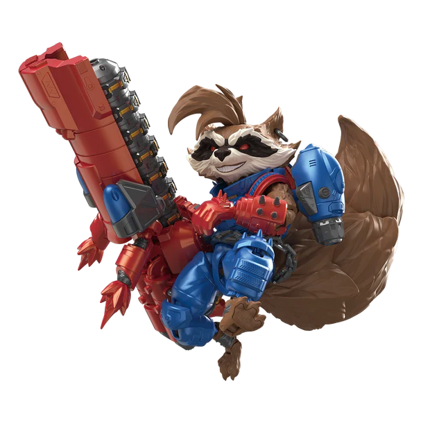 Marvel Blokees Rocket Raccoon  Champion Class "Marvel Rivals" | Blokees