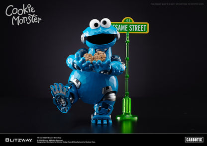 Pre Order Sesame Street Cookie Monster - Blitzway Carbotix Action Figure