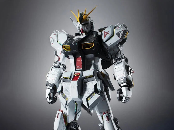 Mobile Suit Gundam Char's Counterattack Metal Structure RX-93 Nu Gundam standing pose view