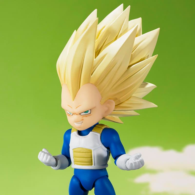 S.H.Figuarts Super Saiyan 3 Vegeta (Mini) Daima "Dragon Ball Daima" | Bandai Tamashii Nations