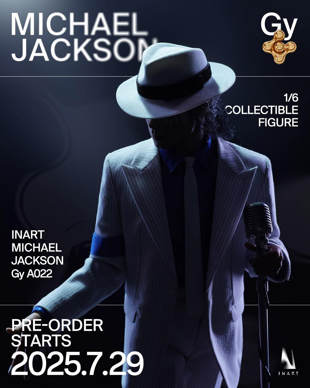 Pre Order InArt Michael Jackson – Smooth Criminal 1/6 Scale Collectible Figure
