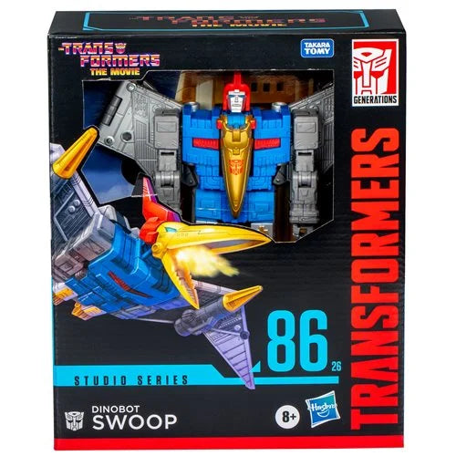 Transformers Studio Series 86 Leader Dinobot Swoop the box