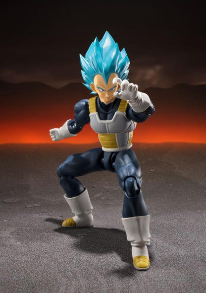 Super Saiyan God Super Saiyan Vegeta 15th Anniversary Version Exclusive "Dragon Ball Super: Broly" - Tamashii Nations S.H.Figuarts