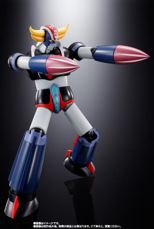 UFO Robot Grendizer Soul of Chogokin GX-76SP Grendizer (D.C. Anime Color Ver.) ready to fire pose