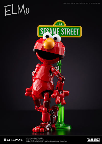 Pre Order Sesame Street Elmo - Blitzway Carbotix Action Figure