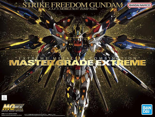 MGEX Strike Freedom Gundam "Gundam Seed Destiny" - Bandai Hobby 1/100 Scale Master Grade Extreme Model Kit
