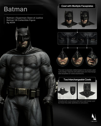 InArt 1/6 BVS Batman "Batman v Superman: Dawn of Justice" | InArt 1/6 Scale