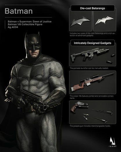 InArt 1/6 BVS Batman "Batman v Superman: Dawn of Justice" | InArt 1/6 Scale
