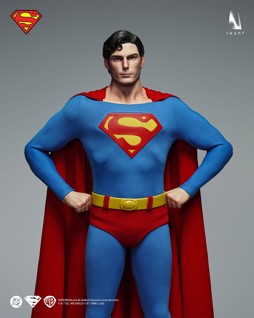 InArt 1/6 1978 Superman Premium Edition "Superman" (2 pack set) | InArt 1/6 Scale