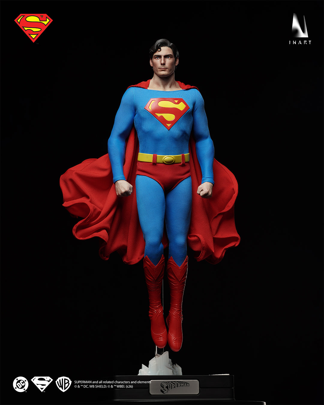 InArt 1/6 1978 Superman Premium Edition "Superman" (2 pack set) | InArt 1/6 Scale