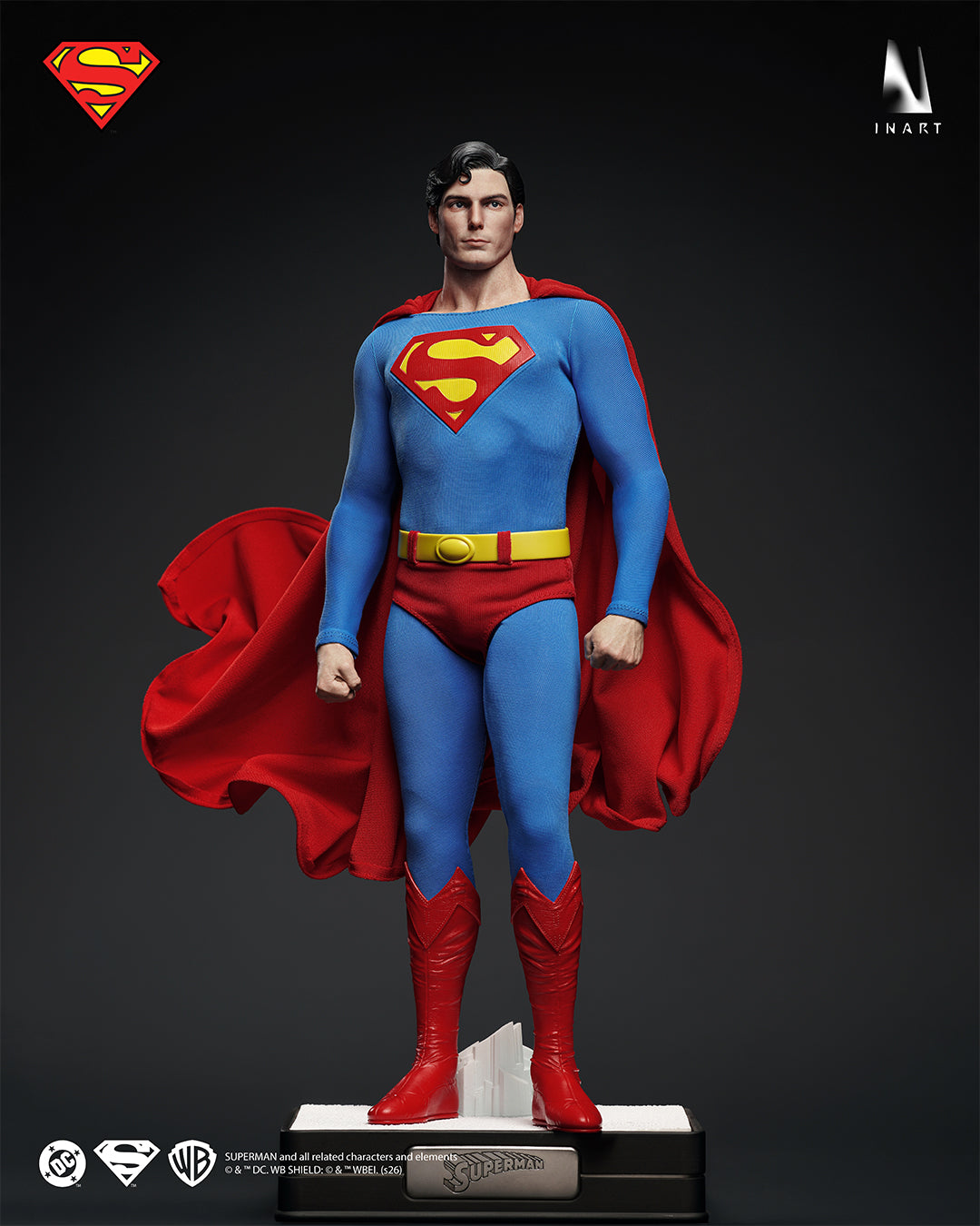 InArt 1/6 1978 Superman Premium Edition "Superman" (2 pack set) | InArt 1/6 Scale