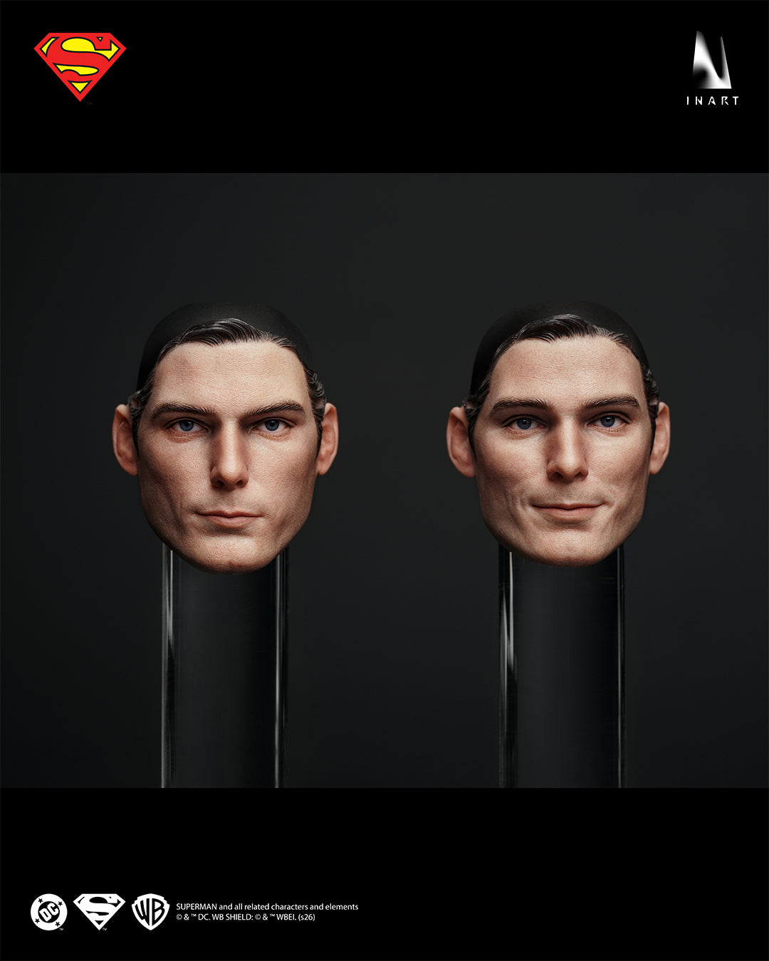 InArt 1/6 1978 Superman Premium Edition "Superman" (2 pack set) | InArt 1/6 Scale