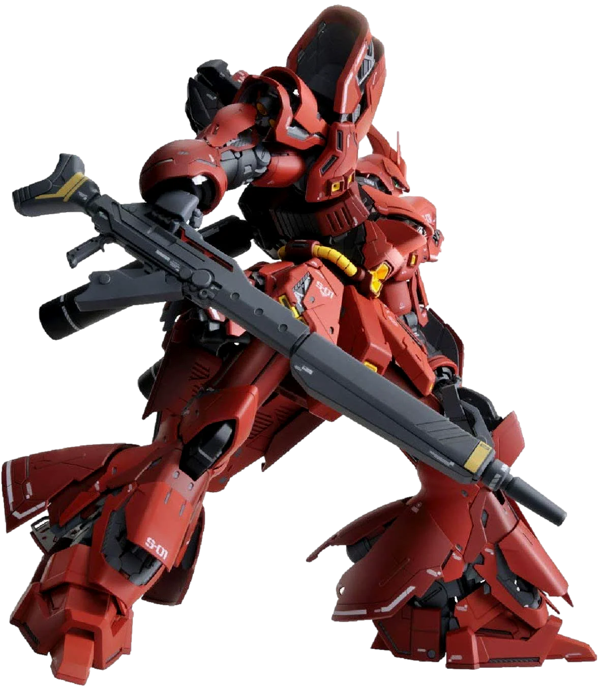 Neo Zeon MSN-04 Sazabi Version Ka "Mobile Suit Gundam" - Bandai Hobby 1/100 Scale Master Grade Model Kit