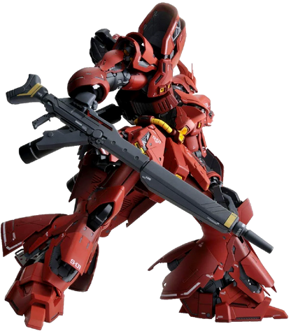 Neo Zeon MSN-04 Sazabi Version Ka "Mobile Suit Gundam" - Bandai Hobby 1/100 Scale Master Grade Model Kit
