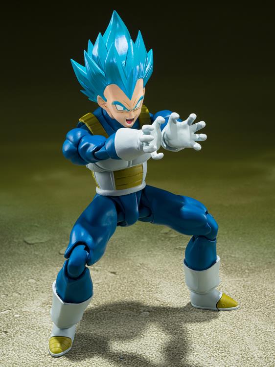 Dragon Ball Super S.H.Figuarts Super Saiyan God Super Saiyan Vegeta blast pose