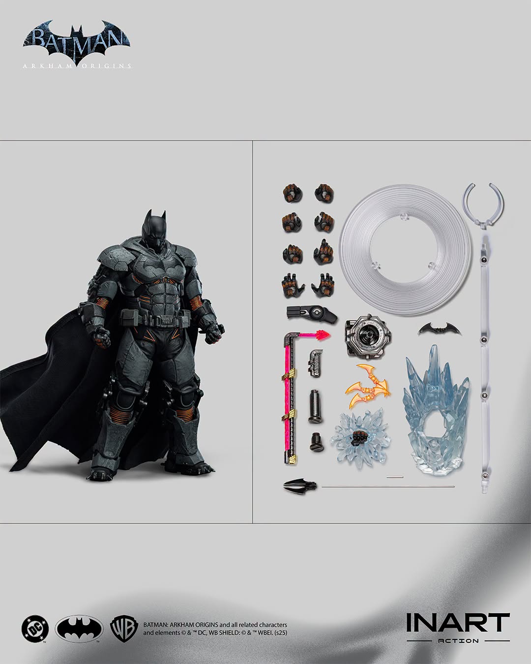 InArt 1/12 Batman (XE Suit) "Batman: Arkham Origins" | InArt