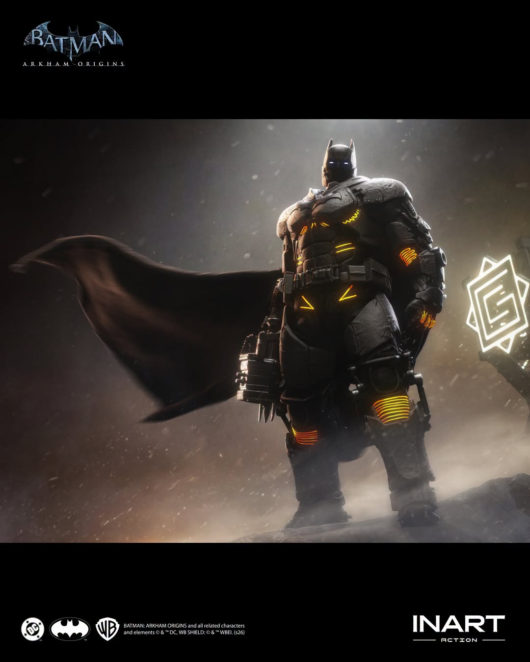 InArt 1/12 Batman (XE Suit) "Batman: Arkham Origins" | InArt