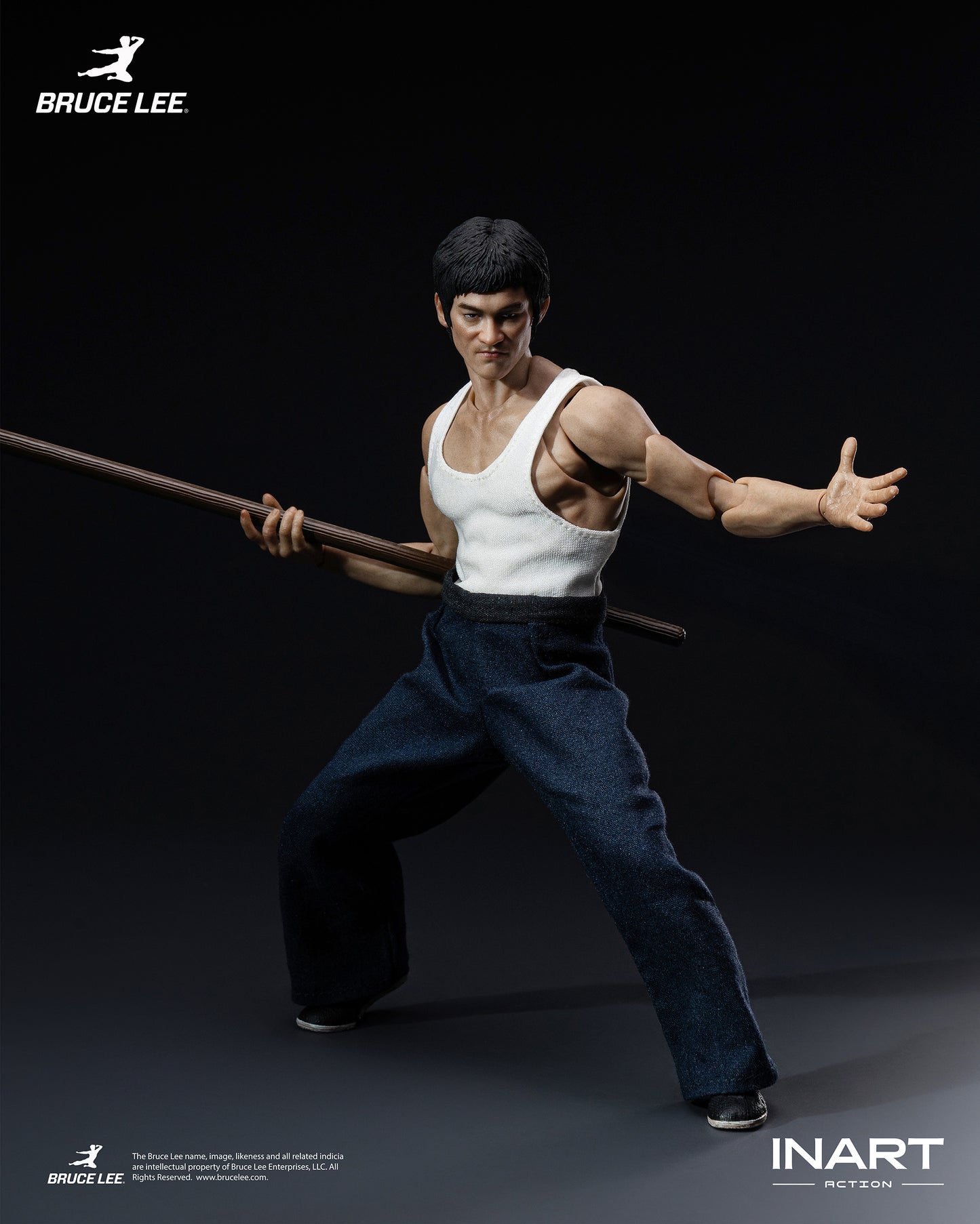 InArt 1/12 Bruce Lee - Kung Fu Outfit "Bruce Lee" Queen Studio | InArt 1/12 Scale