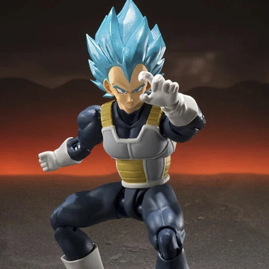 Super Saiyan God Super Saiyan Vegeta 15th Anniversary Version Exclusive "Dragon Ball Super: Broly" - Tamashii Nations S.H.Figuarts