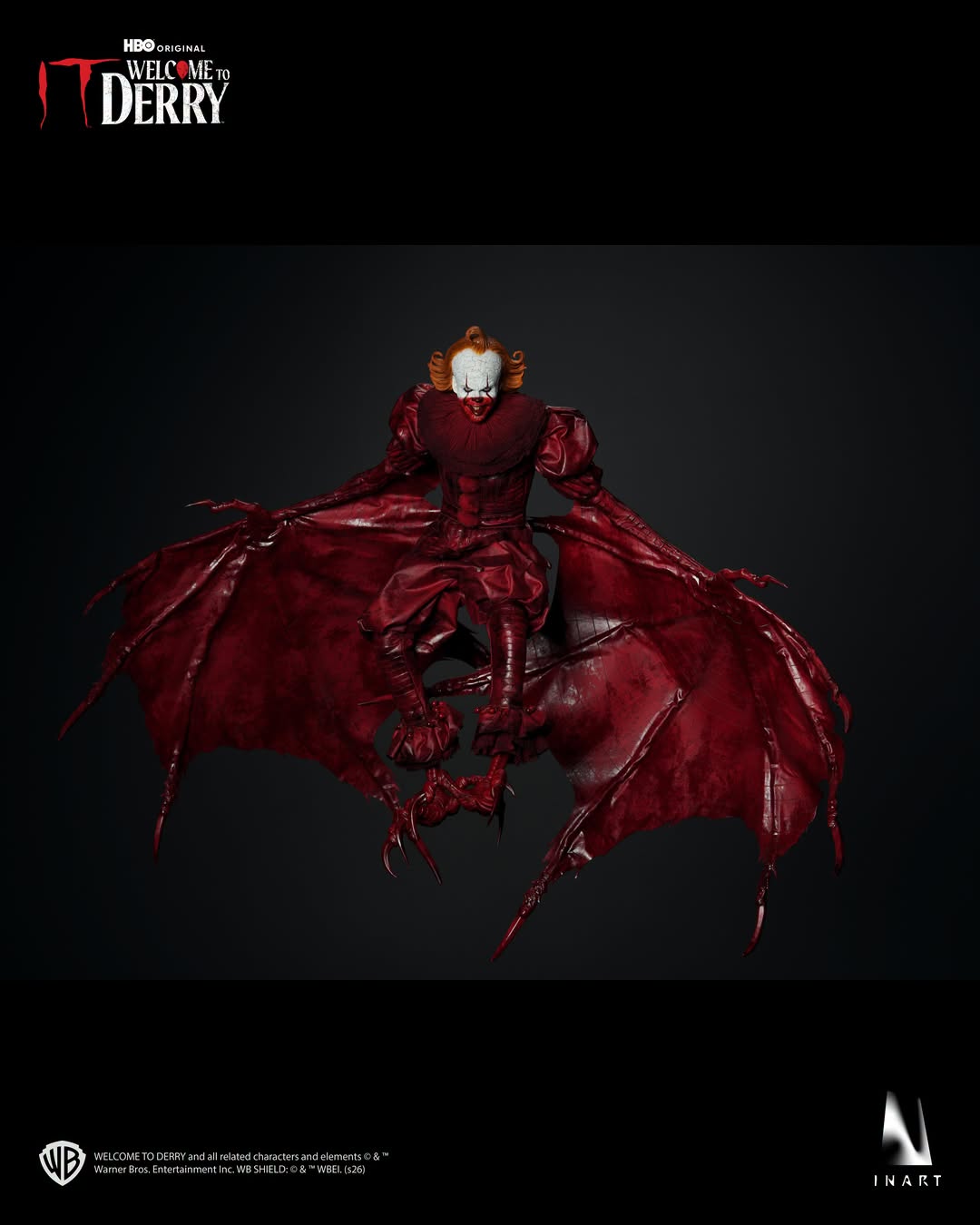 InArt 1/6 Pennywise (Bloody Ver.) "IT: Welcome to Derry Season 1" | InArt